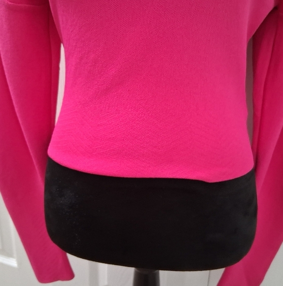 Esteban Cortazar Hot Pink Pullover Sweater Size M - Picture 8 of 12